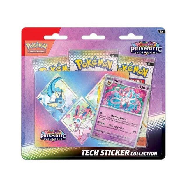 Prismatic Evolutions Tech Sticker Collection