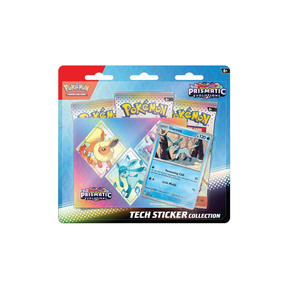 Prismatic Evolutions Tech Sticker Collection