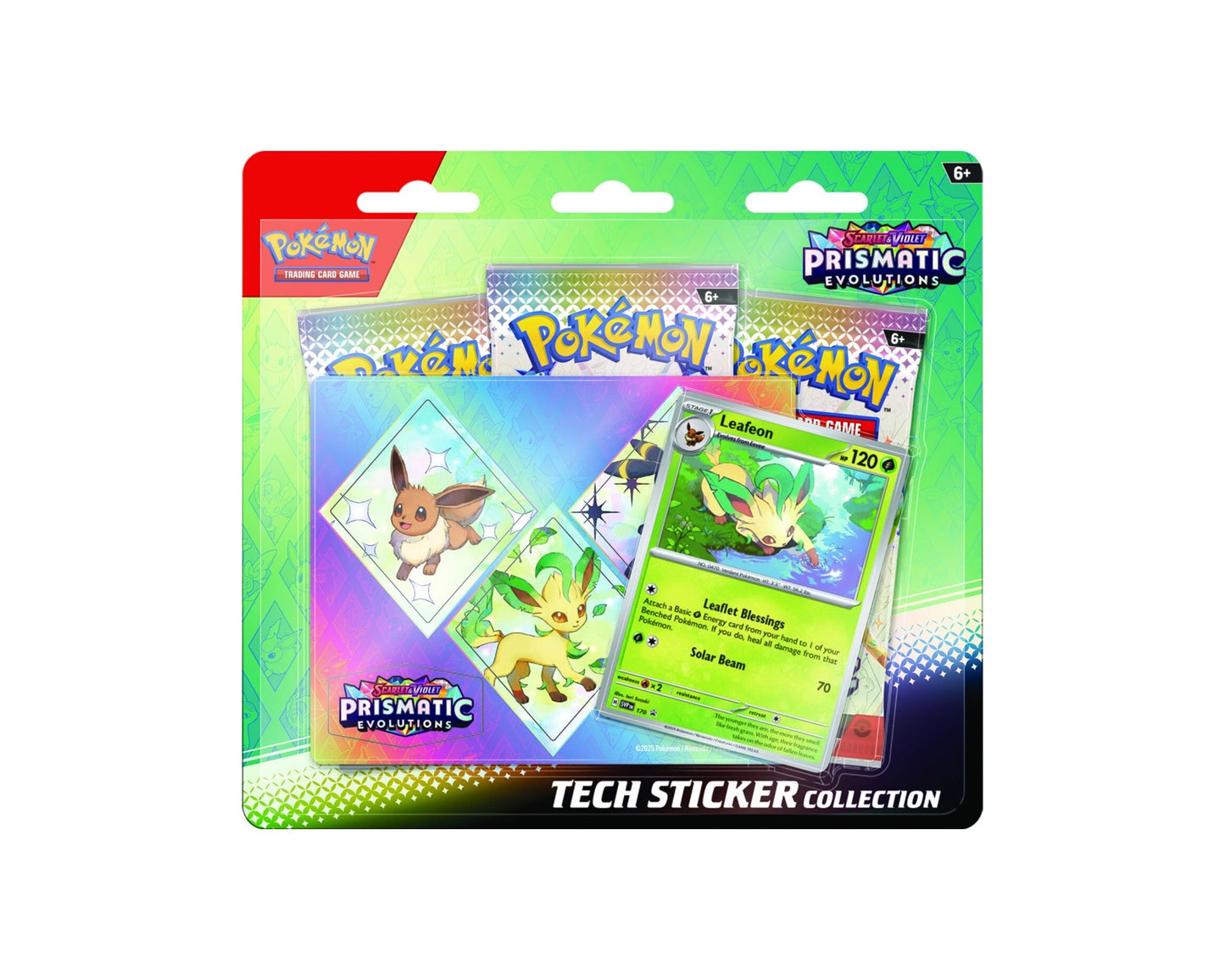 Prismatic Evolutions Tech Sticker Collection
