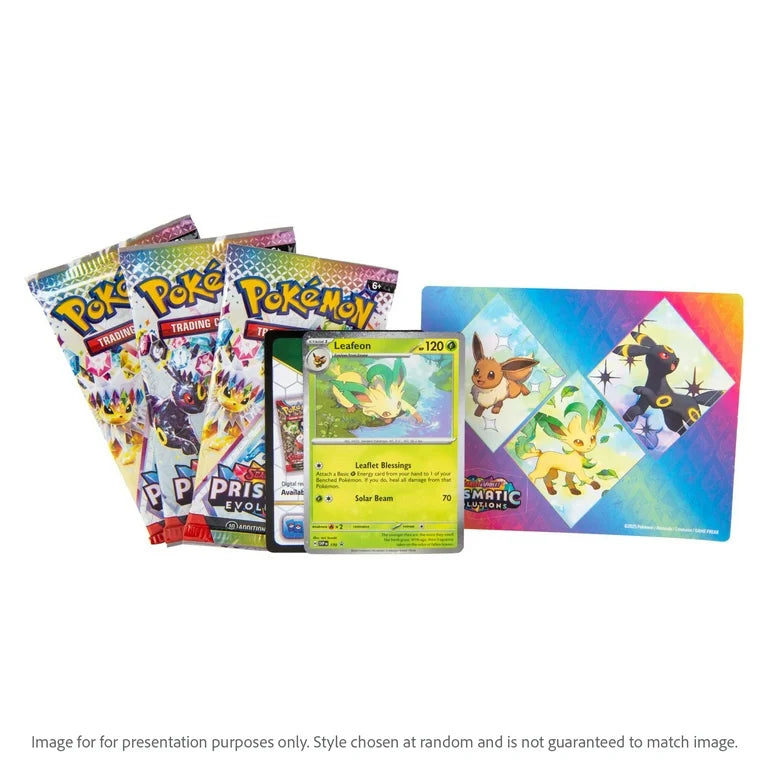 Prismatic Evolutions Tech Sticker Collection