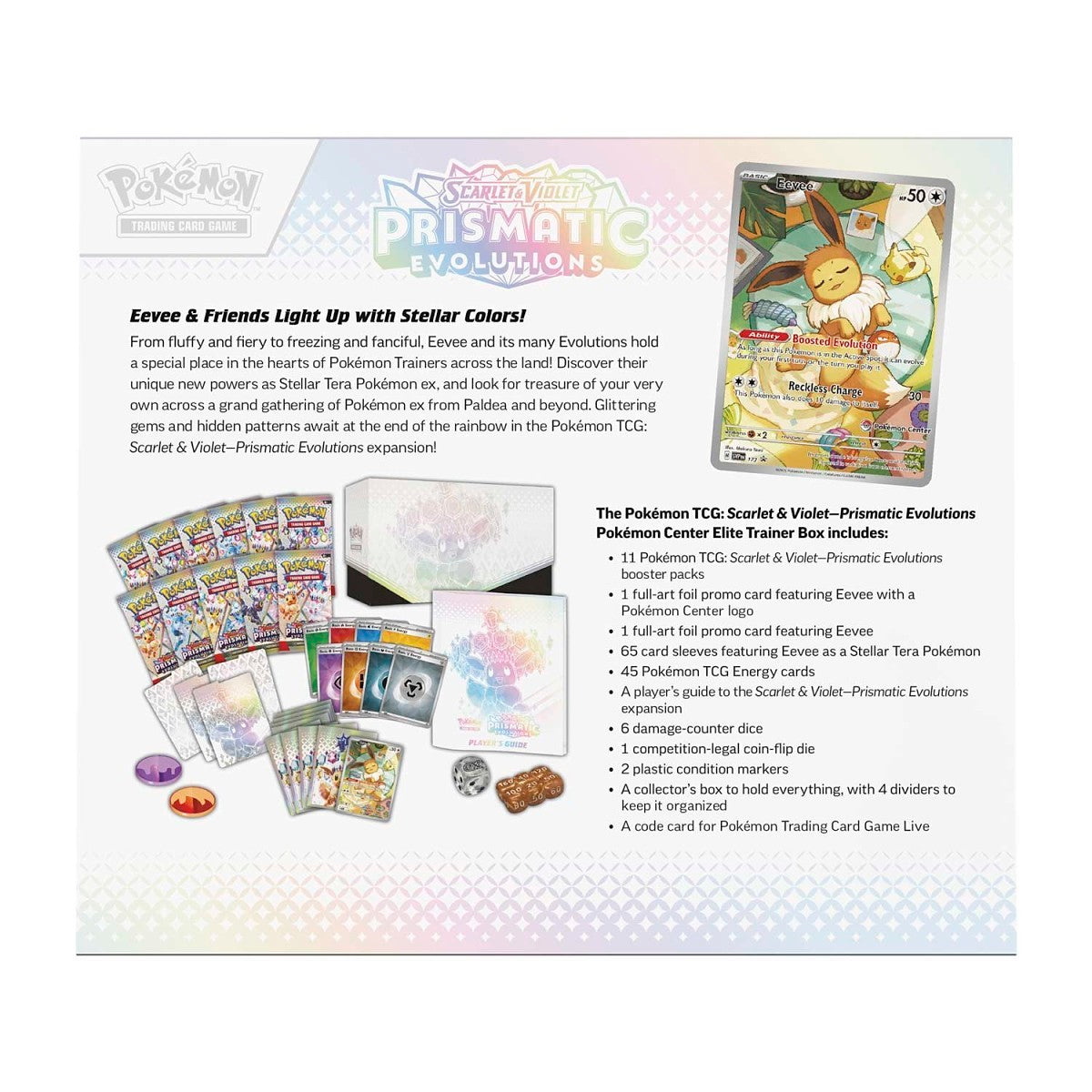 Prismatic Evolutions Elite Trainer Box