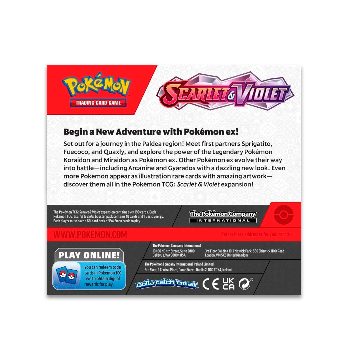Scarlet & Violet Booster Box