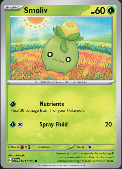 Scarlet & Violet-Smoliv