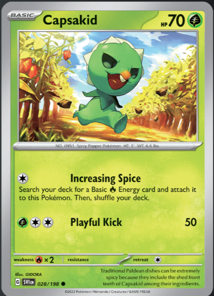 Scarlet & Violet-Capsakid