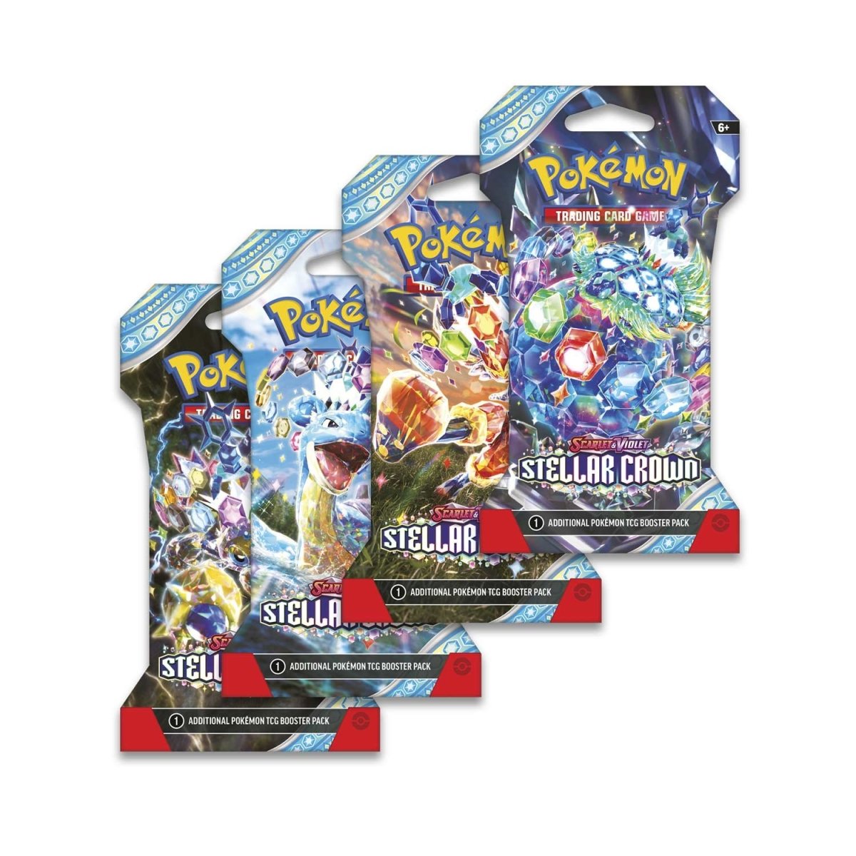 Sleeved Stellar Crown Booster Pack