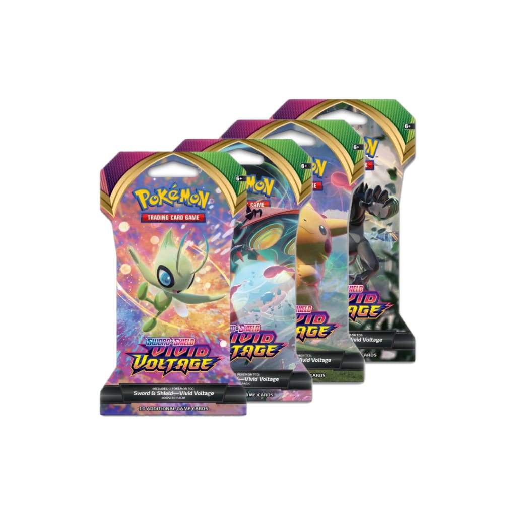 Sleeved Vivid Voltage Booster Pack