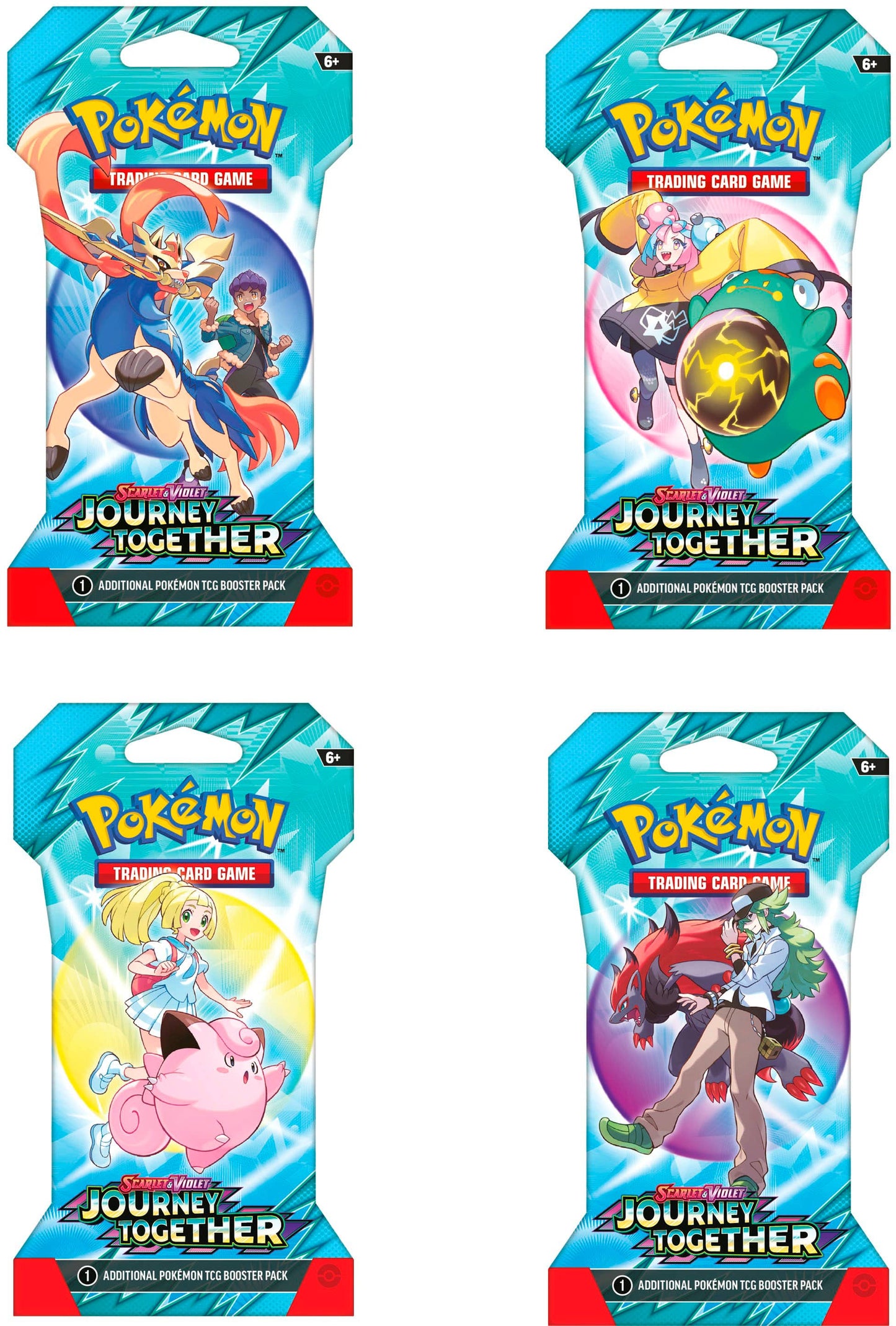 Sleeved Journey Together Booster Pack