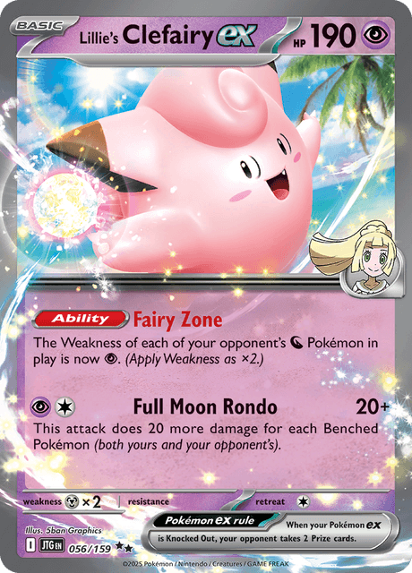 Journey Together-Lillie's Clefairy EX(056/159)