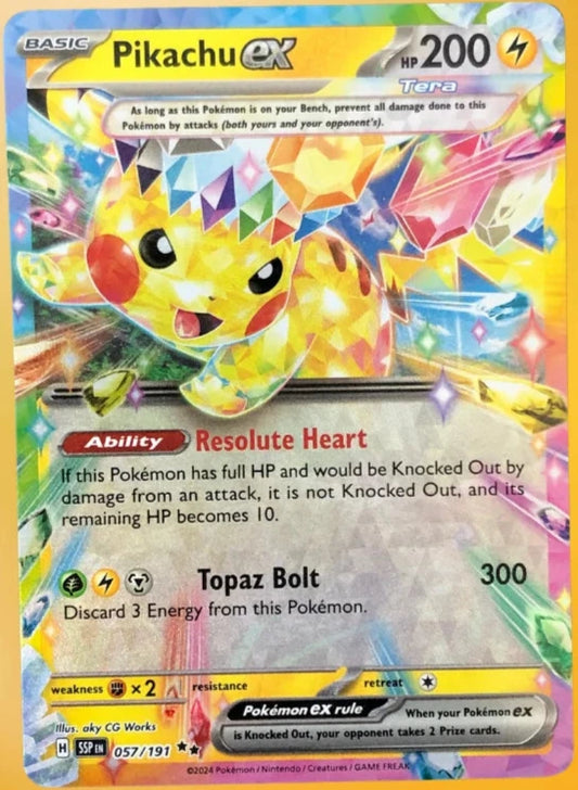 Surging Sparks-Pikachu EX(057/191)
