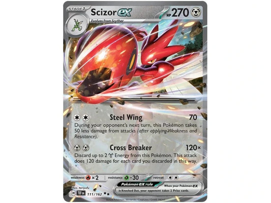 Temporal Forces-Scizor EX(111/162)