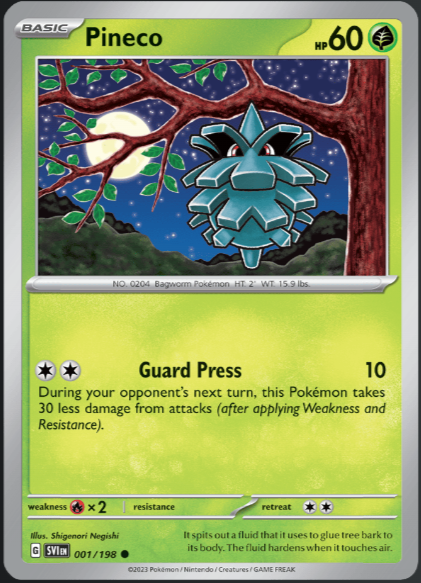 Scarlet & Violet-Pineco