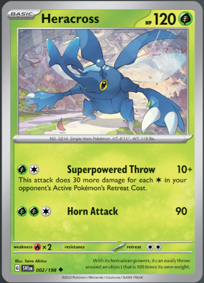 Scarlet & Violet-Heracross