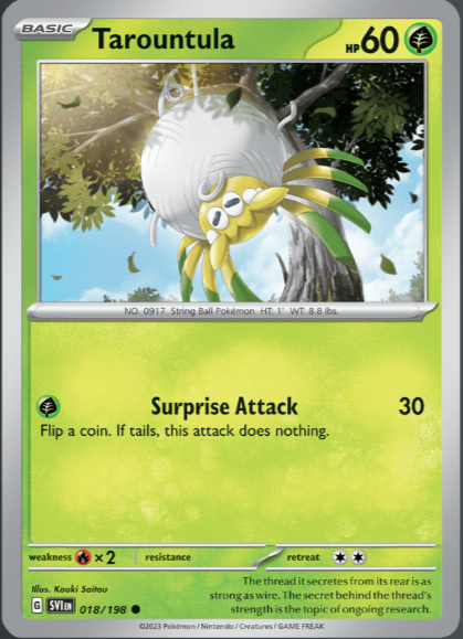 Scarlet & Violet-Tarountula