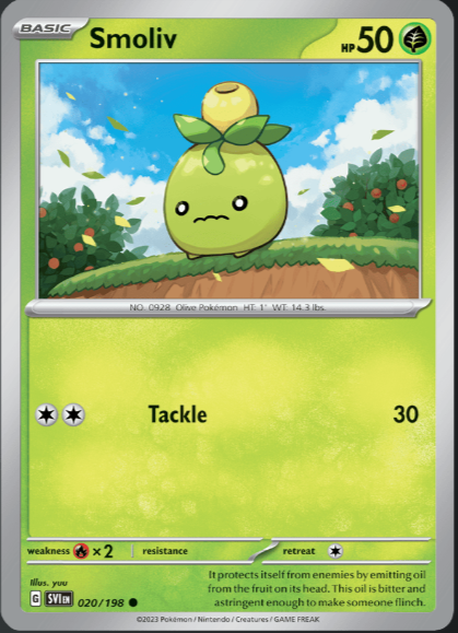 Scarlet & Violet-Smoliv