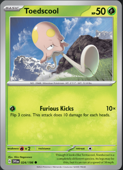 Scarlet & Violet-Toedscool