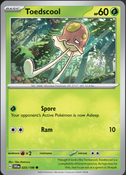 Scarlet & Violet-Toedscool