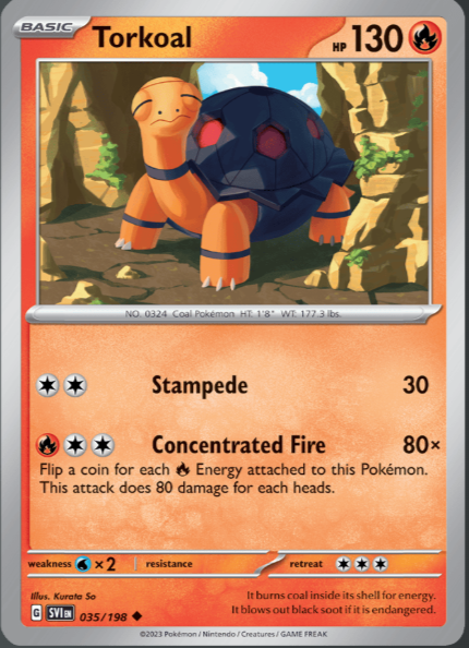 Scarlet & Violet-Torkoal