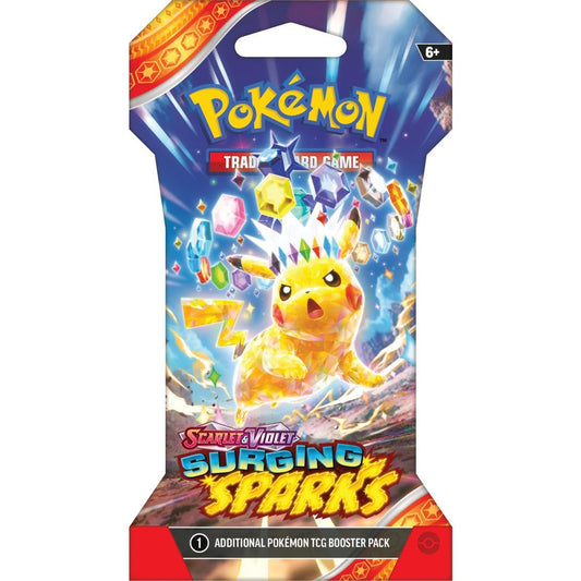 Sleeved Surging Sparks Booster Pack