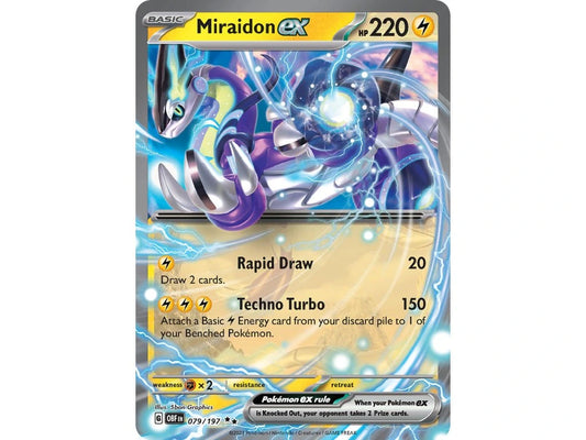 Obsidian Flames-Miraidon EX(079/197)