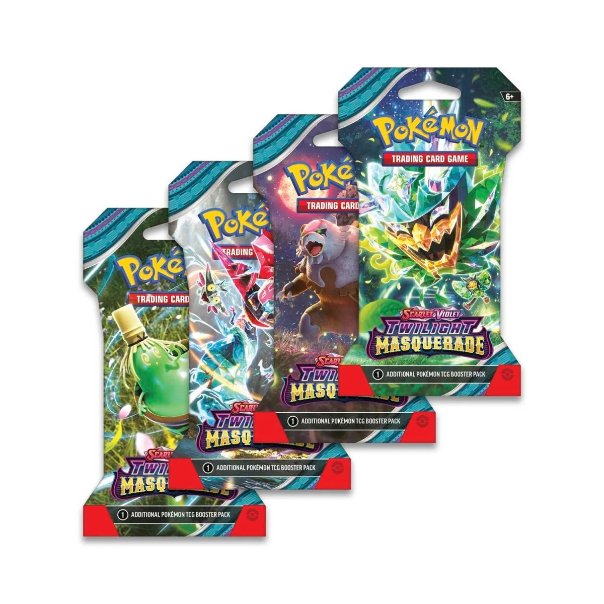 Sleeved Twilight Masquerade Booster Pack