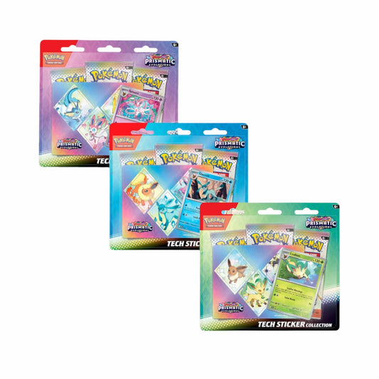 Prismatic Evolutions Tech Sticker Collection